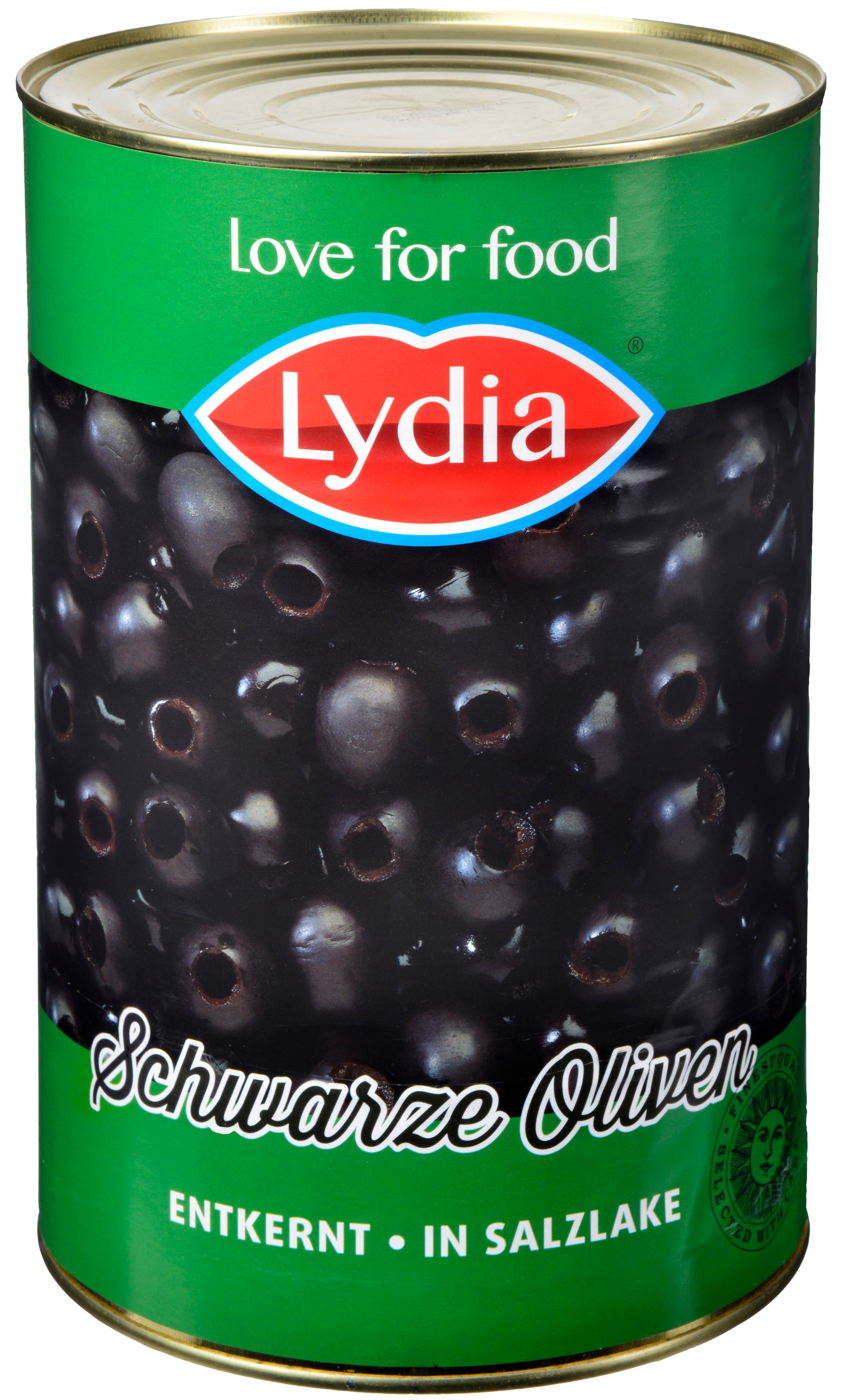 Schwarze Oliven 4,25 L, Pro Dose