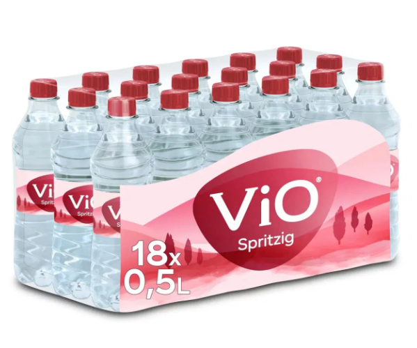 Vio Wasser Sprudel 18 X 0.5l (inklusive pfand)