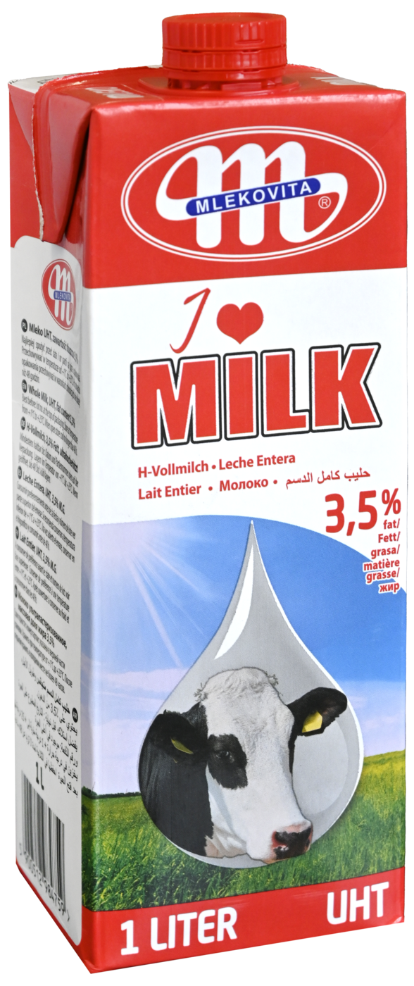 Milch 1L X 5 packung  ( 3,5% )