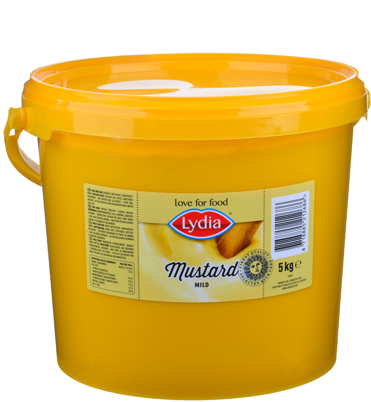 Lydia Senf Mild  5 Kg