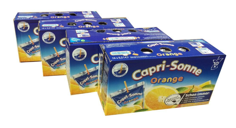 Capri Sun Orange, 4er Pack (4 x 10X0,2 l Packung)